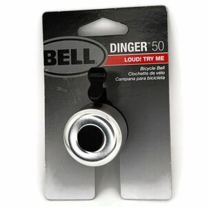 Bell Dinger 50 Silver Bicycle Bell